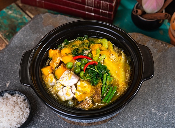 Kor Ko Khmer Soup With Fish